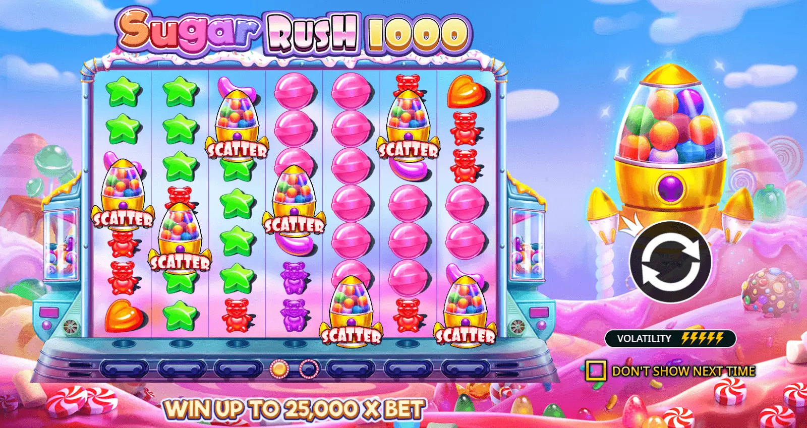 Sugar rush 1000 slot